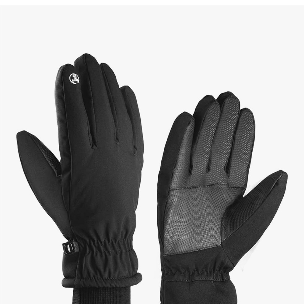 Black Winter Gloves